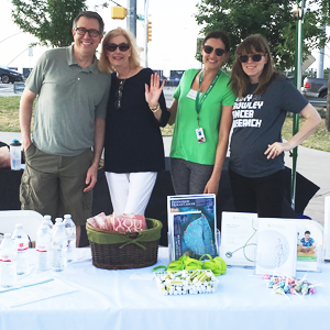 Mary Crowley staff members participate at Bonnie J. Addairo Lung Cancer 5K